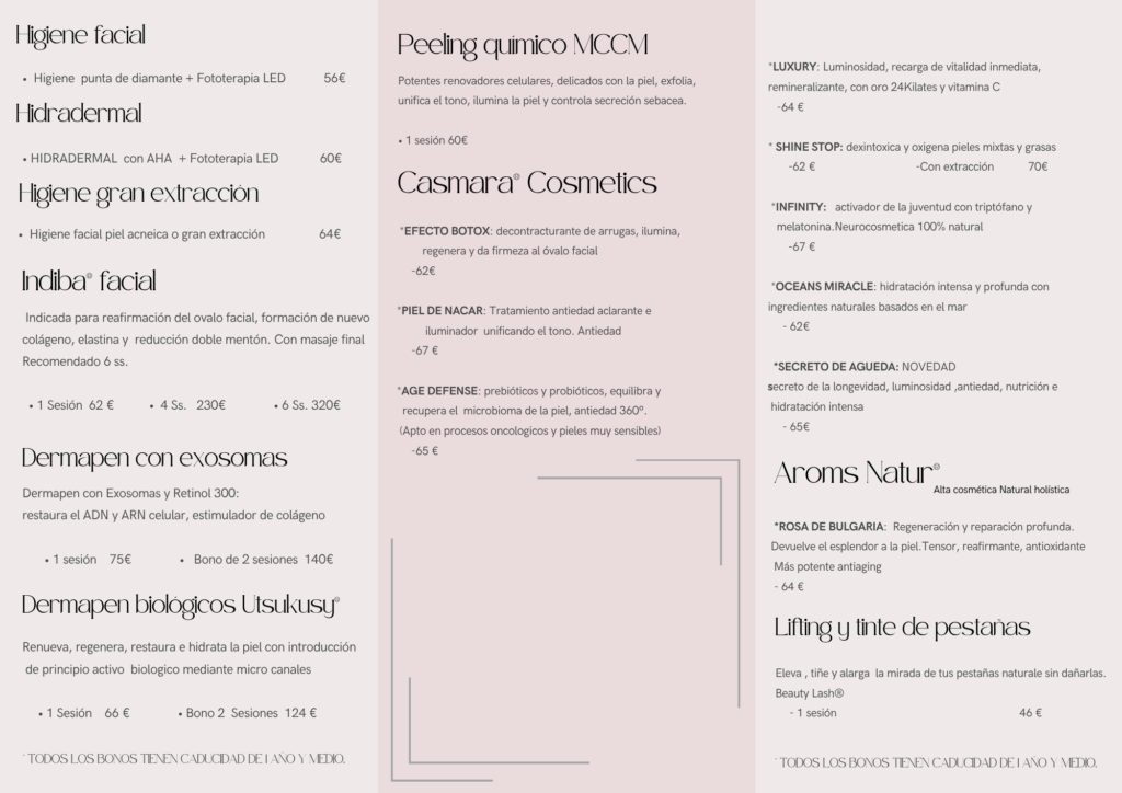 precio indiba facial precio higiene facial precio higiene facial